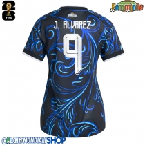 Maglie da calcio Argentina Julian Alvarez #9 Seconda Maglia Femminile Mondiali 2026  Manica Corta